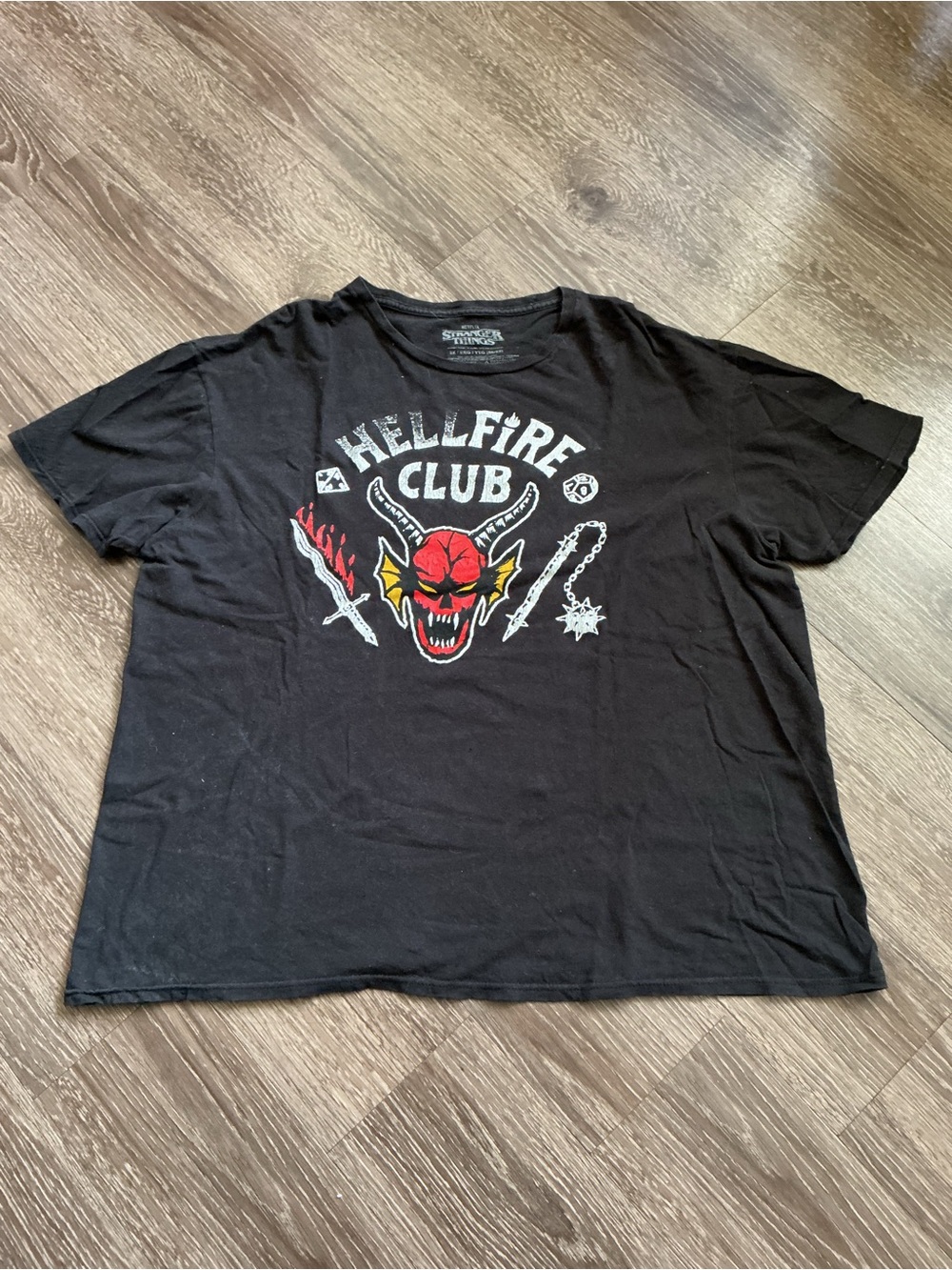 Strangers things Hellfire Club Graphic Short Sleeve Tee